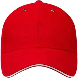 FWRD Classic Sandwich Cap Red-White Front